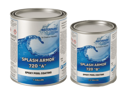 Splash Armor 720 Epoxy Pool Coating (1.5 Gallon Kit)