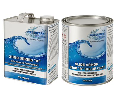 Slide Armor Pool Slide Paint - 2500 Color Coat (1.5 Gallon Kit)