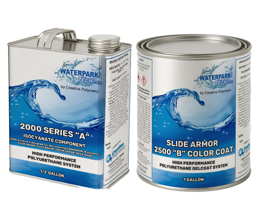 Slide Armor Pool Slide Paint - 2500 Color Coat (1.5 Gallon Kit)