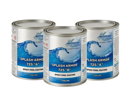 Splash Armor 725 Epoxy Pool Coating (3 Gallon Kit)