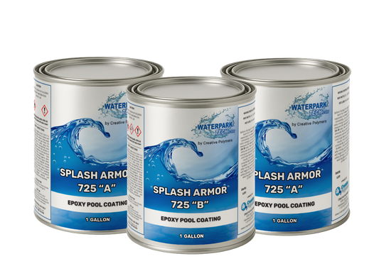 Splash Armor 725 Epoxy Pool Coating (3 Gallon Kit)